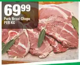 OK Grocer Pork Braai Chops offer