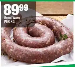 OK Grocer Braai Wors offer