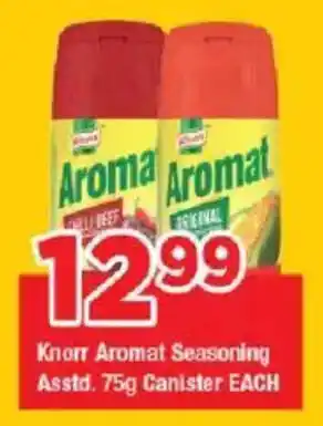 OK Grocer Knorr Aromat Seasoning Asstd. Canister offer