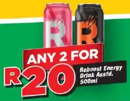 OK Grocer Reboost Energy Drink Asstd. offer