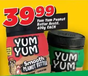 OK Grocer Yum Yum Peanut Butter Asstd. offer