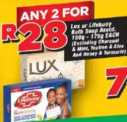 OK Grocer Lux or Lifebuoy Bath Soap Asstd. offer