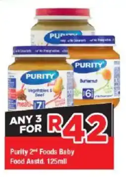 OK Grocer Purity 2nd Foods Baby Food Asstd. offer