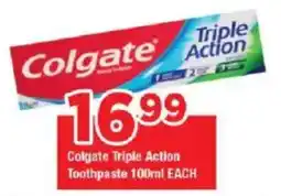 OK Grocer Colgate Triple Action Toothpaste offer