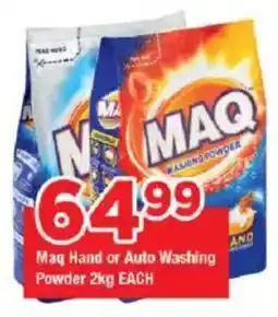 OK Grocer Maq Hand or Auto Washing Powder offer