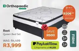 The Bed Shop Orthopaedic Rest Queen Bed Set offer