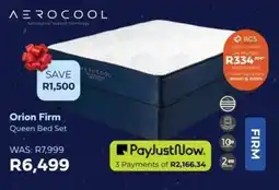 The Bed Shop Aerocool Orion Firm Queen Bed Set offer