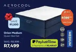 The Bed Shop Aerocool Orion Medium Queen Bed Set offer