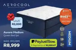 The Bed Shop Aerocool Aurora Medium Queen Bed Set offer