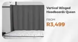 The Bed Shop Vertical Winged Headboards Queen offer