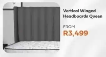 The Bed Shop Vertical Winged Headboards Queen offer