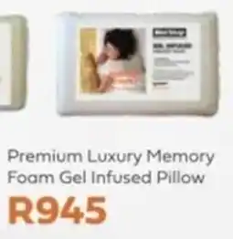 The Bed Shop Premium Luxury Memory Foam Gel Infused Pillow offer