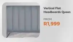The Bed Shop Vertical Flat Headboards Queen offer