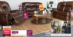 Bradlows New York 3 Action Reclining Lounge Suite offer