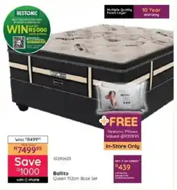 Bradlows Ballito Queen 152cm Base Set offer