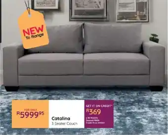 Bradlows Catalina 3 Seater Couch offer