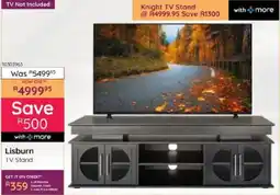 Bradlows Lisburn TV Stand offer