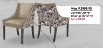 Bradlows Carlton Carver Chair offer