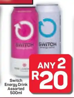 Pick n Pay Hypermarket Switch Energy Drink Assorted 500ml offer