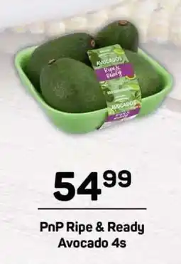 Pick n Pay PnP Ripe & Ready Avocado 4s offer