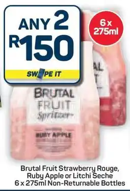 Pick n Pay Hypermarket Brutal Fruit 6x275ml offer
