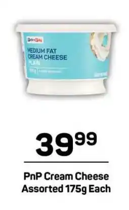 Pick n Pay PnP Cream Cheese Assorted 175g Each offer