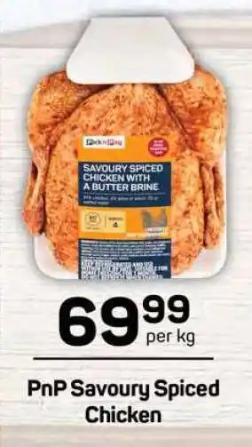 Pick n Pay PnP Savoury Spiced Chicken offer