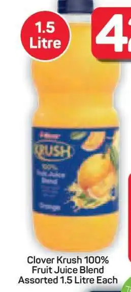 Pick n Pay Hypermarket Clover Krush 100 Fruit Juice Blend offer