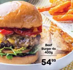 Pick n Pay Beef Burger 4s 400g offer