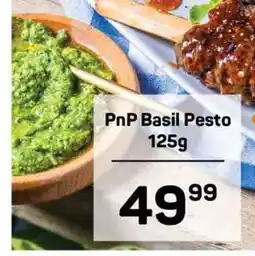 Pick n Pay PnP Basil Pesto 125g offer