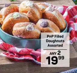 Pick n Pay PnP Filled Doughnuts Assorted offer