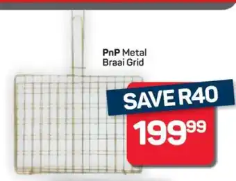 Pick n Pay Hypermarket PnP Metal Braai Grid offer