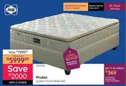 Bradlows Sealy Phuket Queen 152cm Base Set offer