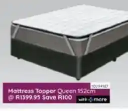 Bradlows Mattress Topper Queen offer