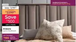 Bradlows Brisbane Queen Headboard offer