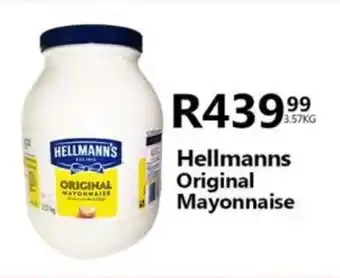 Take 'n Pay Hellmanns Original Mayonnaise offer