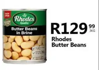 Take 'n Pay Rhodes Butter Beans offer