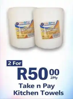Take 'n Pay Take n Pay Kitchen Towels offer