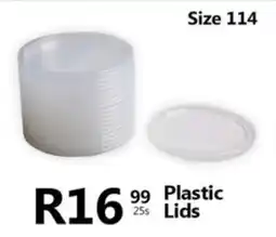 Take 'n Pay Plastic Lids offer