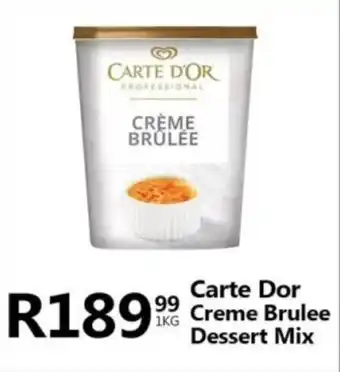 Take 'n Pay Carte Dor Creme Brulee Dessert Mix offer
