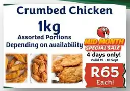 Foodeez Crumbed Chicken offer