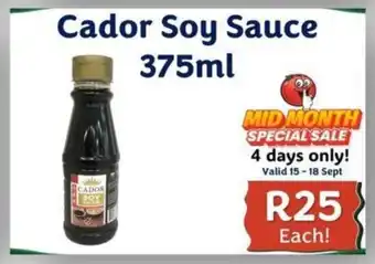 Foodeez Cador Soy Sauce offer