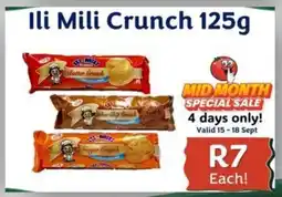 Foodeez Ili Mili Crunch offer