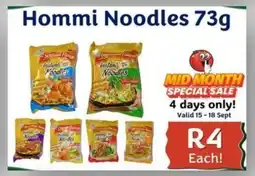 Foodeez Hommi Noodles offer