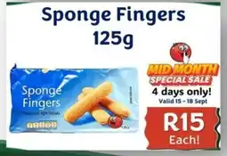 Foodeez Sponge Fingers offer