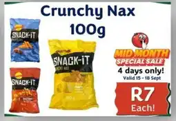 Foodeez Crunchy Nax offer