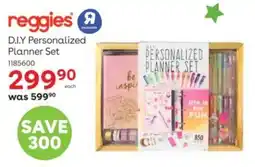ToysRUs Reggies D.I.Y Personalized Planner Set offer