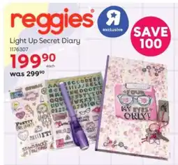 ToysRUs Reggies Light Up Secret Diary offer