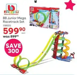ToysRUs BB Junior Mega Racetrack Set offer
