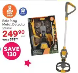 ToysRUs Tool Shop Role Play Metal Detector offer